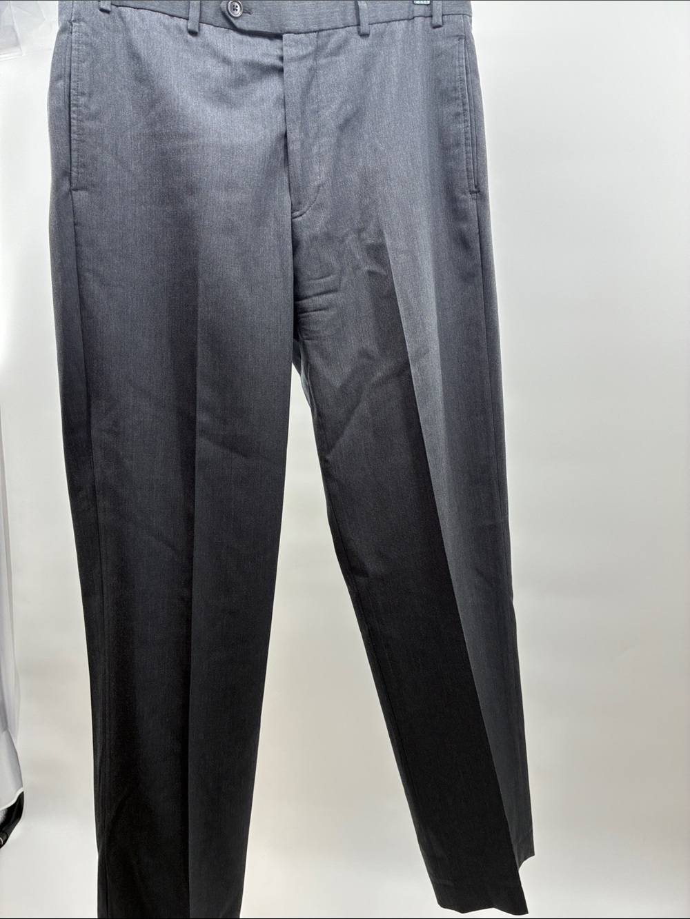 Brooks Brothers Black Men's Dress Pants - Classic Tailored Trousers
